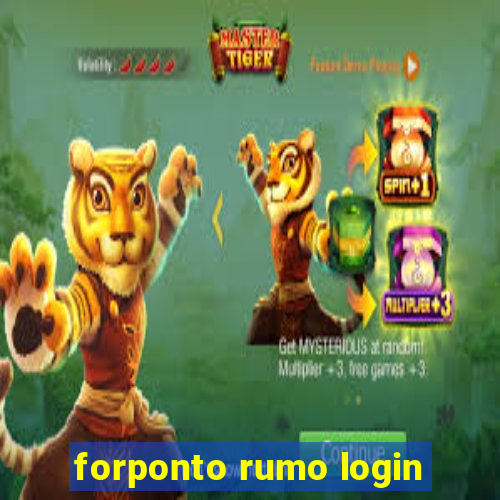 forponto rumo login